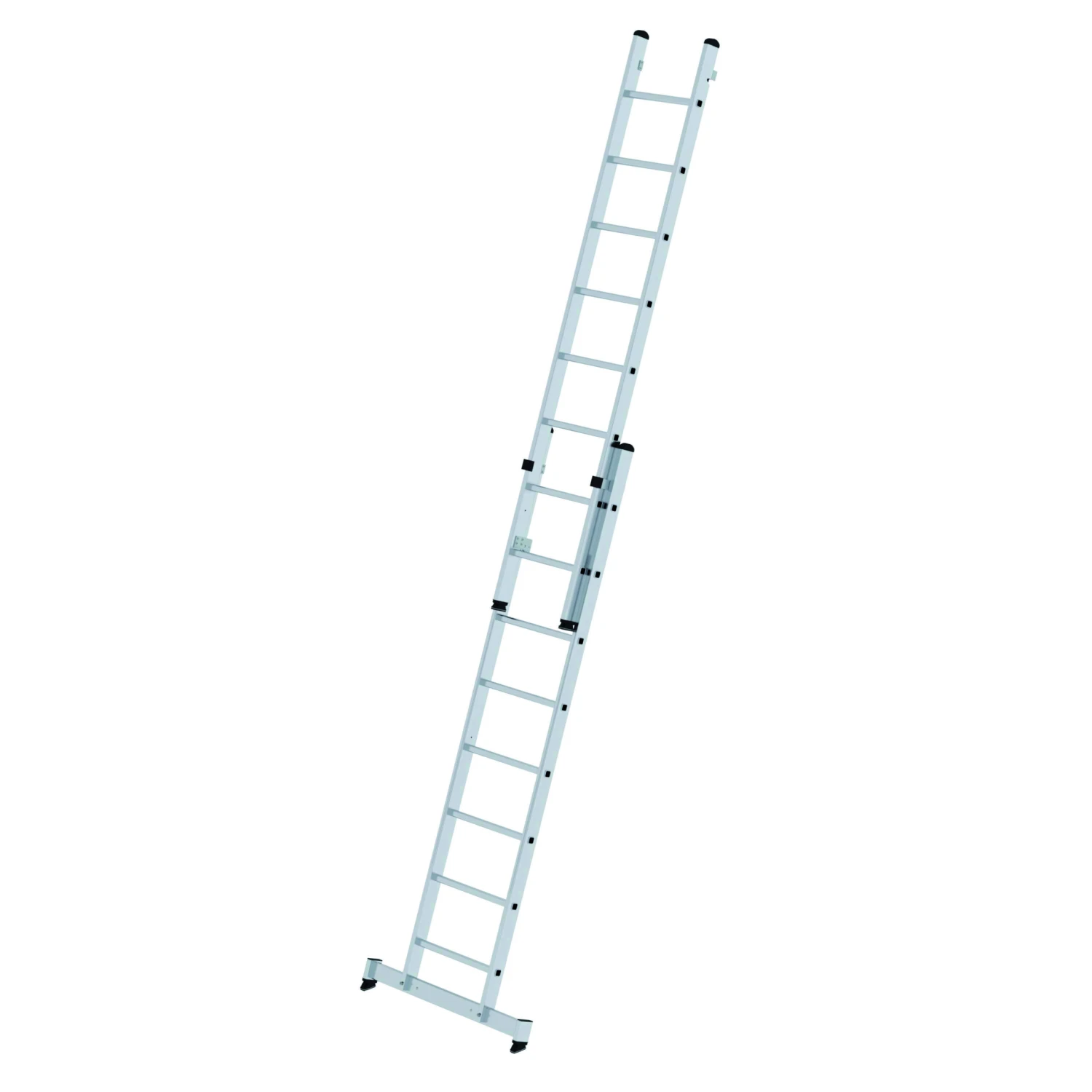 Mehrzweckleiter 2-teilig Mit Nivello®-Traverse - 2x8 Sprossen 4 Mehrzweckleiter 2-teilig Mit Nivello®-Traverse - 2x8 Sprossen – Bild 4