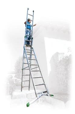 Mehrzweckleiter "Prima" S600 - 3-teilig - 5+6+6 Sprossen -Leiterwerkzeug Geschäft mehrzweckleiter prima s600 3 teilig85c68