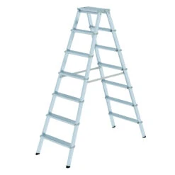 ML Stufen-Stehleiter, Beidseitig Begehbar - 2 X 3 Stufen -Leiterwerkzeug Geschäft ml stufen stehleiter beidseitig begehbar 2x7 stufen5a0e8