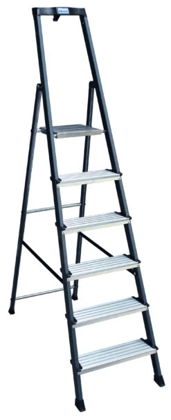 Monto Stufen-Stehleiter Securo Eloxiert 4 Stufen -Leiterwerkzeug Geschäft monto stufen stehleiter securo eloxiert 6 stufen9dc86