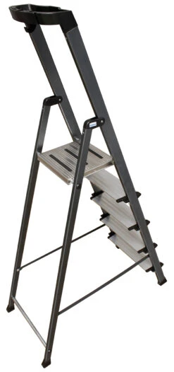 Monto Stufen-Stehleiter Securo Eloxiert 4 Stufen -Leiterwerkzeug Geschäft monto stufen stehleiter securo eloxierta668c