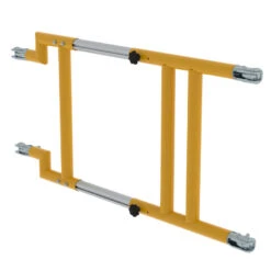 FlexxGuard Sicherheitsgeländer, Geländer Teleskopierbar, Länge Eingefahren 900 Mm