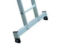 Aluminium-Seilzugleiter 3-teilig Mit Nivello®-Traverse - 3x14 Sprossen -Leiterwerkzeug Geschäft nivello traverse4f61d