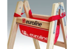 Nr. 10577 Holz-Comfort-Stufenstehleiter 2 X 4 Stufen -Leiterwerkzeug Geschäft nr 10577 werkzeugablage inklusive3f917