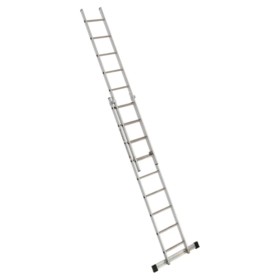 Nr. 202 WORK-Line Alu-Schiebeleiter, 2-teilig 2x9 Sprossen 1 Nr. 202 WORK-Line Alu-Schiebeleiter, 2-teilig 2x9 Sprossen