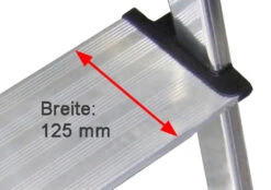 Nr. 20578 DIY Alu-Klapptritt, Beidseitig Begehbar 2x3 Stufen -Leiterwerkzeug Geschäft nr 20578 diy alu klapptritt beidseitig begehbarf1fef