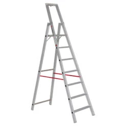 Nr. 22577 WORK-Line Alu-Stufenstehleiter Mit Sicherheitsbrücke 4 Stufen 10 Nr. 22577 WORK-Line Alu-Stufenstehleiter Mit Sicherheitsbrücke 4 Stufen -Leiterwerkzeug Geschäft nr 22577 work line alu stufenstehleiter mit sicherheitsbr cke9a446