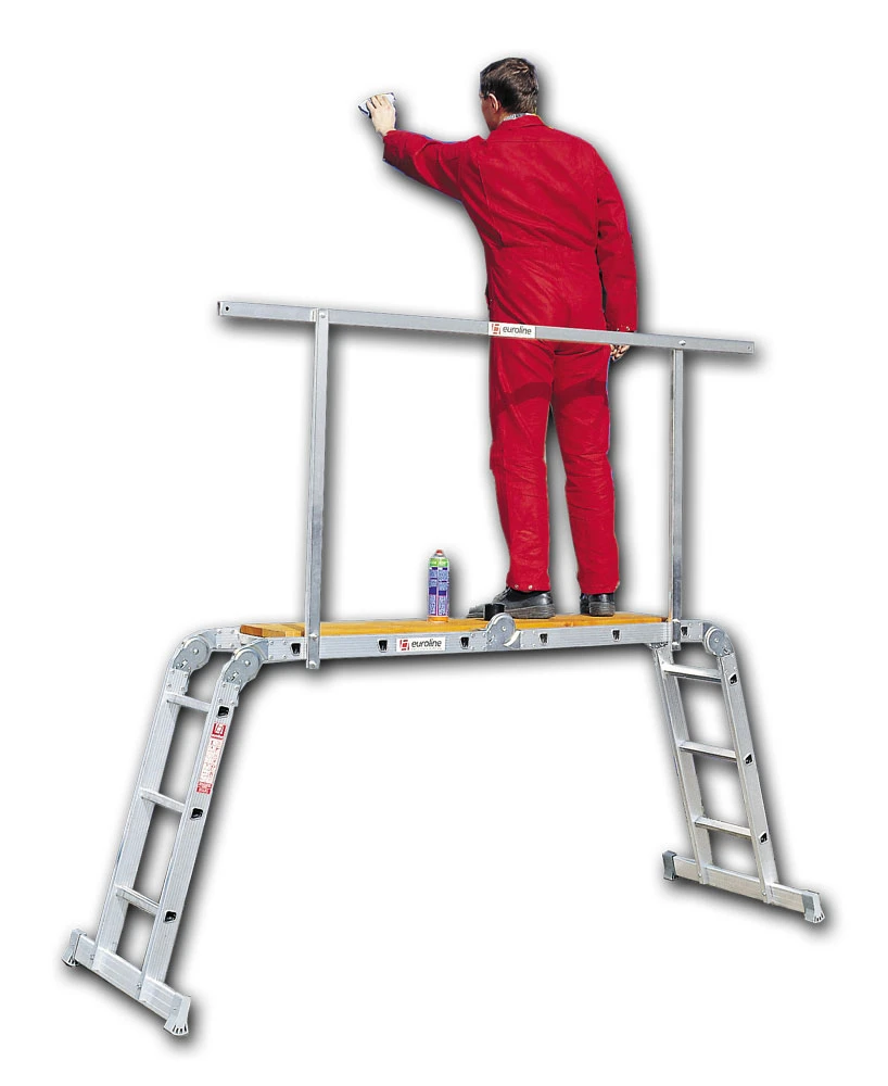 Nr. 304 PREMIUM-Line Alu-Klappleiter 4x3 Sprossen 7 Nr. 304 PREMIUM-Line Alu-Klappleiter 4x3 Sprossen – Bild 7