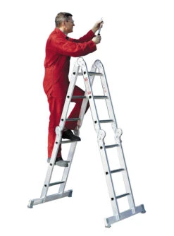 Nr. 304 PREMIUM-Line Alu-Klappleiter 4x3 Sprossen 15 Nr. 304 PREMIUM-Line Alu-Klappleiter 4x3 Sprossen -Leiterwerkzeug Geschäft nr 304 premium line alu klappleiter64eb4