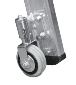 Nr. 30573 PREMIUM-Line Alu-Stufenstehleiter Mit Federrollen Und Feststellern 2x3 Stufen -Leiterwerkzeug Geschäft nr 30573 premium line alu stufenstehleiter mit federrollen und feststellernab8e8