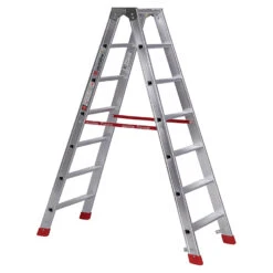 Nr. 30577 PREMIUM-Line Alu-Stufenstehleiter 2x2 Stufen -Leiterwerkzeug Geschäft nr 30577 premium line alu stufenstehleiter35b15