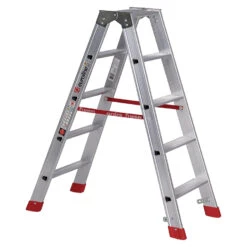 Nr. 30577 PREMIUM-Line Alu-Stufenstehleiter 2x2 Stufen -Leiterwerkzeug Geschäft nr 30577 premium line alu stufenstehleiter6a918