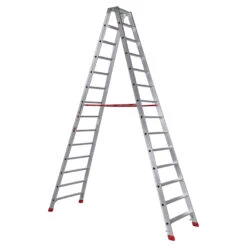 Nr. 30577 PREMIUM-Line Alu-Stufenstehleiter 2x2 Stufen -Leiterwerkzeug Geschäft nr 30577 premium line alu stufenstehleiterbda7e