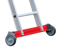 Nr. 30778 PREMIUM-Line Alu-Mehrzweckleiter 3-teilig, Rollbar 3x6 Sprossen -Leiterwerkzeug Geschäft nr 30778 premium line alu mehrzweckleiter 3 teilig rollbar 3f96c