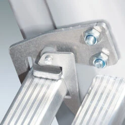 Nr. 30778 PREMIUM-Line Alu-Mehrzweckleiter 3-teilig, Rollbar 3x6 Sprossen -Leiterwerkzeug Geschäft nr 30778 premium line alu mehrzweckleiter 3 teilig rollbar c3e3e