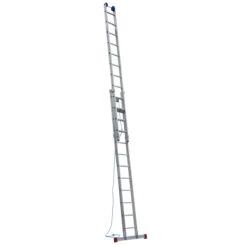 Ernst Seilzugleiter Handwerksausführung, 2-teilig, 35/41cm Breit, 2 X 12 Sprossen