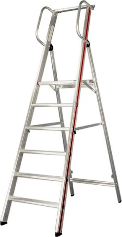 Plattformleiter Mit Handlauf - 4 Stufen -Leiterwerkzeug Geschäft plattformleiter mit handlauf 6 stufen72a66