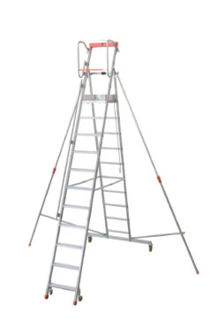 Podesttreppe "Casta" S300 - 2 Stufen + Plattform -Leiterwerkzeug Geschäft podesttreppe casta s300 10 stufen plattform810ab