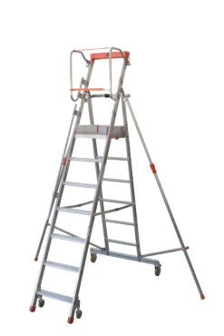 Podesttreppe "Casta" S300 - 2 Stufen + Plattform -Leiterwerkzeug Geschäft podesttreppe casta s300 6 stufen plattform7b055