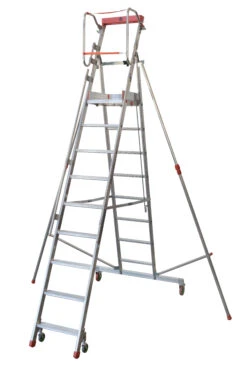 Podesttreppe "Casta" S300 - 2 Stufen + Plattform -Leiterwerkzeug Geschäft podesttreppe casta s300 8 stufen plattformfb540