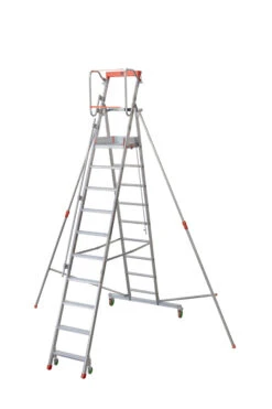 Podesttreppe "Casta" S300 - 2 Stufen + Plattform -Leiterwerkzeug Geschäft podesttreppe casta s300 9 stufen plattform53225