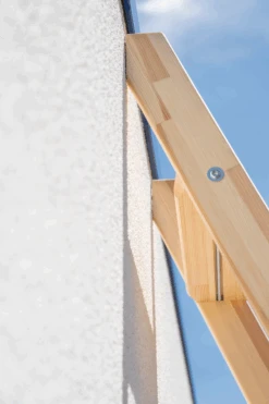 Stufen-Anlegeleiter Holz Mit Traverse, 12 Stufen -Leiterwerkzeug Geschäft rC3B6der2