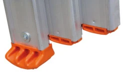 Seilzugleiter "Roller" S600 - 2-teilig - 11+11 Sprossen -Leiterwerkzeug Geschäft rutschfeste gummischuhedd566