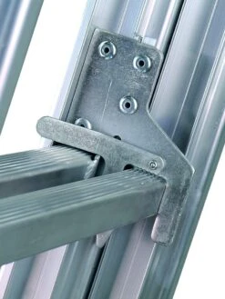 Ernst Schiebeleitern Industrieausführung, 3-teilig, Konisch Ausgestellt, 3x12 Sprossen -Leiterwerkzeug Geschäft s302010.2