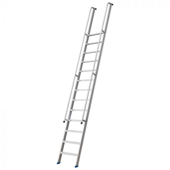 Ernst Stufenanlegeleiter 60 Cm Breit, Mit Handlauf Und Überstieg, 6 Stufen 8 Ernst Stufenanlegeleiter 60 Cm Breit, Mit Handlauf Und Überstieg, 6 Stufen – Bild 8