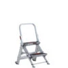 Safety Step - Robuste Aluminium Klapptreppe 2 Stufen