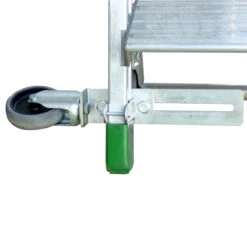 Schiebe-Podesttreppe "Binary" S600 - 3 Stufen + Plattform -Leiterwerkzeug Geschäft schiebe abstandst ck0d077