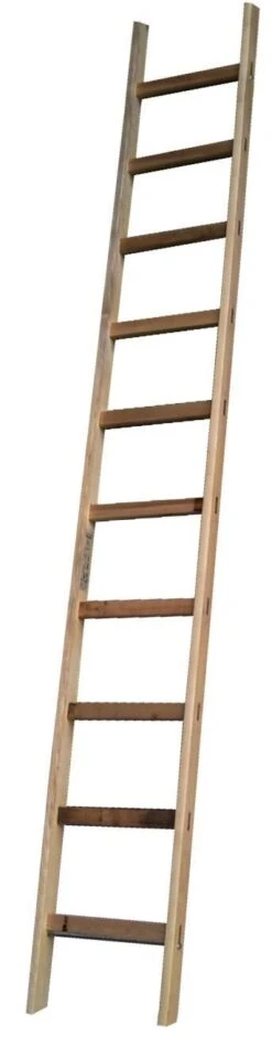 Schnittholzanlegeleiter, 6 Sprossen, 1,88m Lang