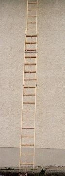 Seilzugleiter, 2x12 Sprossen, 3,56/6,08m Lang