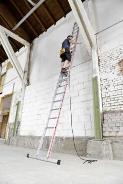 Seilzugleiter, Zweiteilig - 2x14 Sprossen 19 Seilzugleiter, Zweiteilig - 2x14 Sprossen -Leiterwerkzeug Geschäft seilzugleiter zweiteiligfdd29