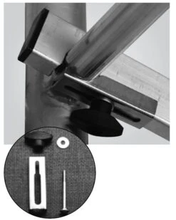 Sicherungsset Belagbühne M5 X 90 Mm