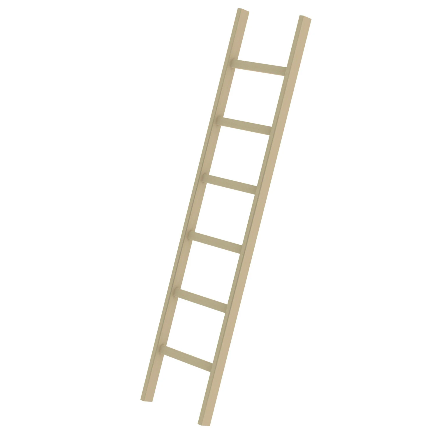 Sprossen-Anlegeleiter Ohne Traverse, 6 Sprossen 1 Sprossen-Anlegeleiter Ohne Traverse, 6 Sprossen