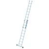 Sprossen-Schiebeleiter 2-teilig Mit Standard-Traverse, 2 X 9 Sprossen
