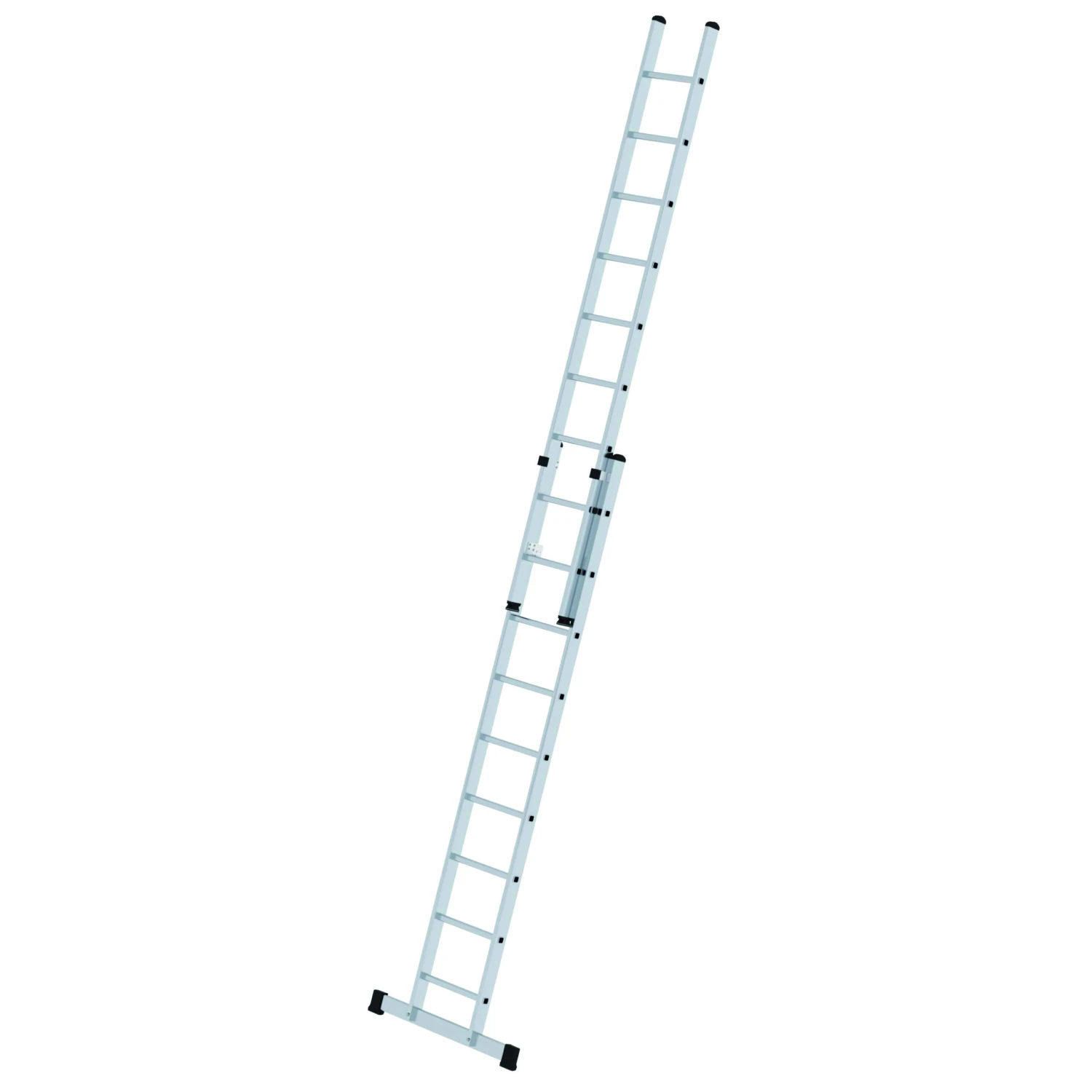 Sprossen-Schiebeleiter 2-teilig Mit Standard-Traverse, 2 X 9 Sprossen 1 Sprossen-Schiebeleiter 2-teilig Mit Standard-Traverse, 2 X 9 Sprossen