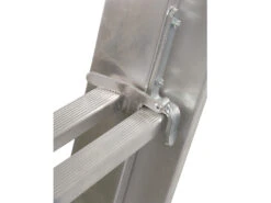 Ernst Schiebeanlegeleiter, 2-teilig Gebördelt 2 X 8 Sprossen 8 Ernst Schiebeanlegeleiter, 2-teilig Gebördelt 2 X 8 Sprossen -Leiterwerkzeug Geschäft stabiler einh ngehaken aus stahl doppelt durch den holm geschraubt4f9b1