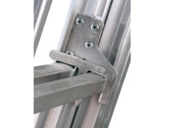 Ernst Schiebeleiter "Industrieausführung" 2-teilig, 41/47cm Breit, Unten Konisch Ausgestellt, 2x12 Sprossen -Leiterwerkzeug Geschäft stabiler sprosseneinh ngehaken aus aluminium b8654