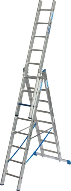 Stabilo Professional Vielzweckleiter +S, 3x8 Stufen/Sprossen