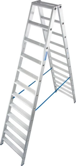 Stabilo Stufen-Doppelleiter 2x3 Sprossen/Stufen -Leiterwerkzeug Geschäft stabilo stufen doppelleiter 2x12 stufen