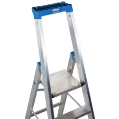 Stabilo Stufen-Stehleiter, Fahrbar Mit Traverse 6 Sprossen/Stufen -Leiterwerkzeug Geschäft stabilo stufen stehleiter fahrbar mit traversea8a1f