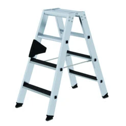 Stufen-Stehleiter Beidseitig Begehbar Mit Clip-step, 2 X 3 Stufen 15 Stufen-Stehleiter Beidseitig Begehbar Mit Clip-step, 2 X 3 Stufen -Leiterwerkzeug Geschäft stufen stehleiter beidseitig begehbar mit clip step 2x4 stufen6665f