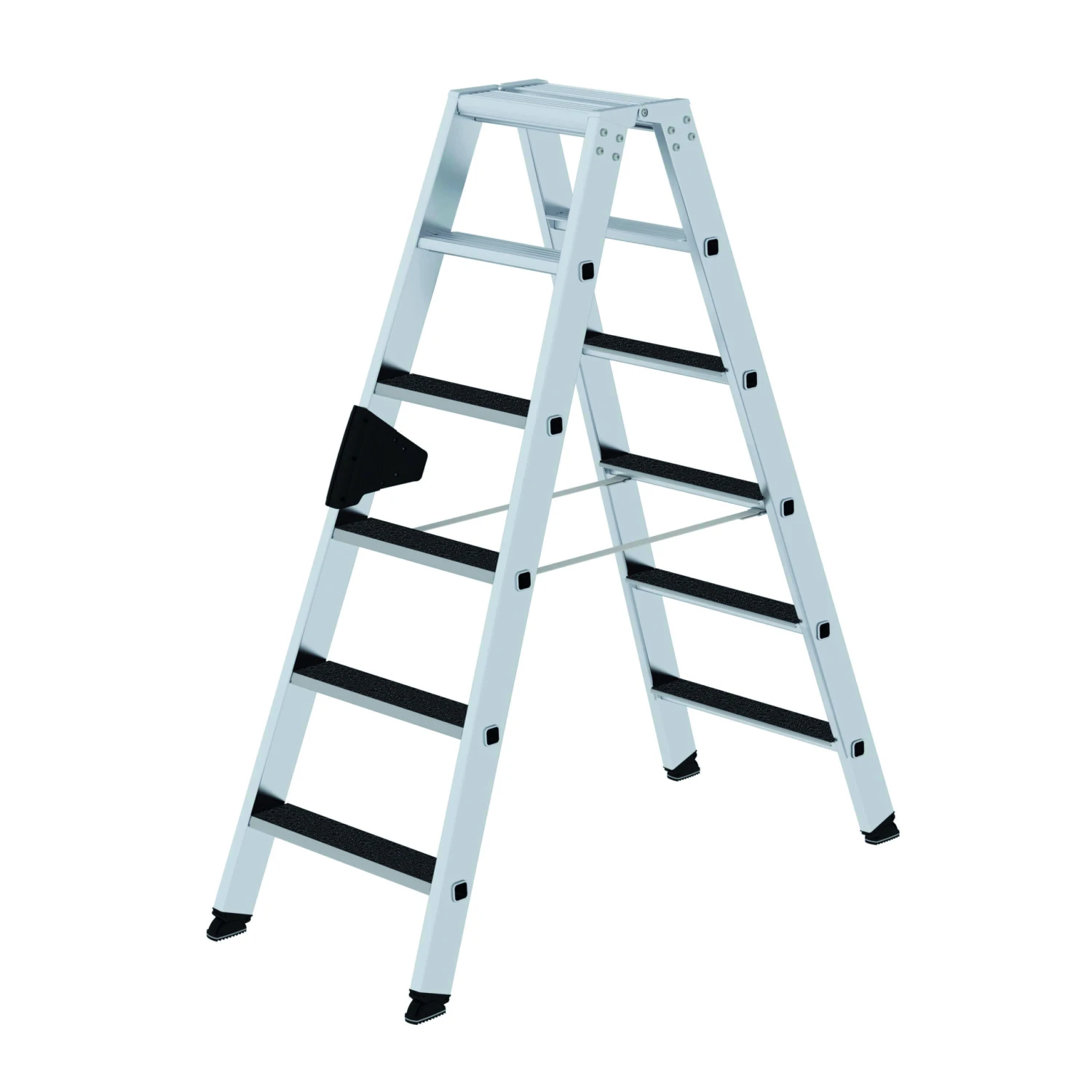 Stufen-Stehleiter Beidseitig Begehbar Mit Clip-step, 2 X 3 Stufen 8 Stufen-Stehleiter Beidseitig Begehbar Mit Clip-step, 2 X 3 Stufen – Bild 8