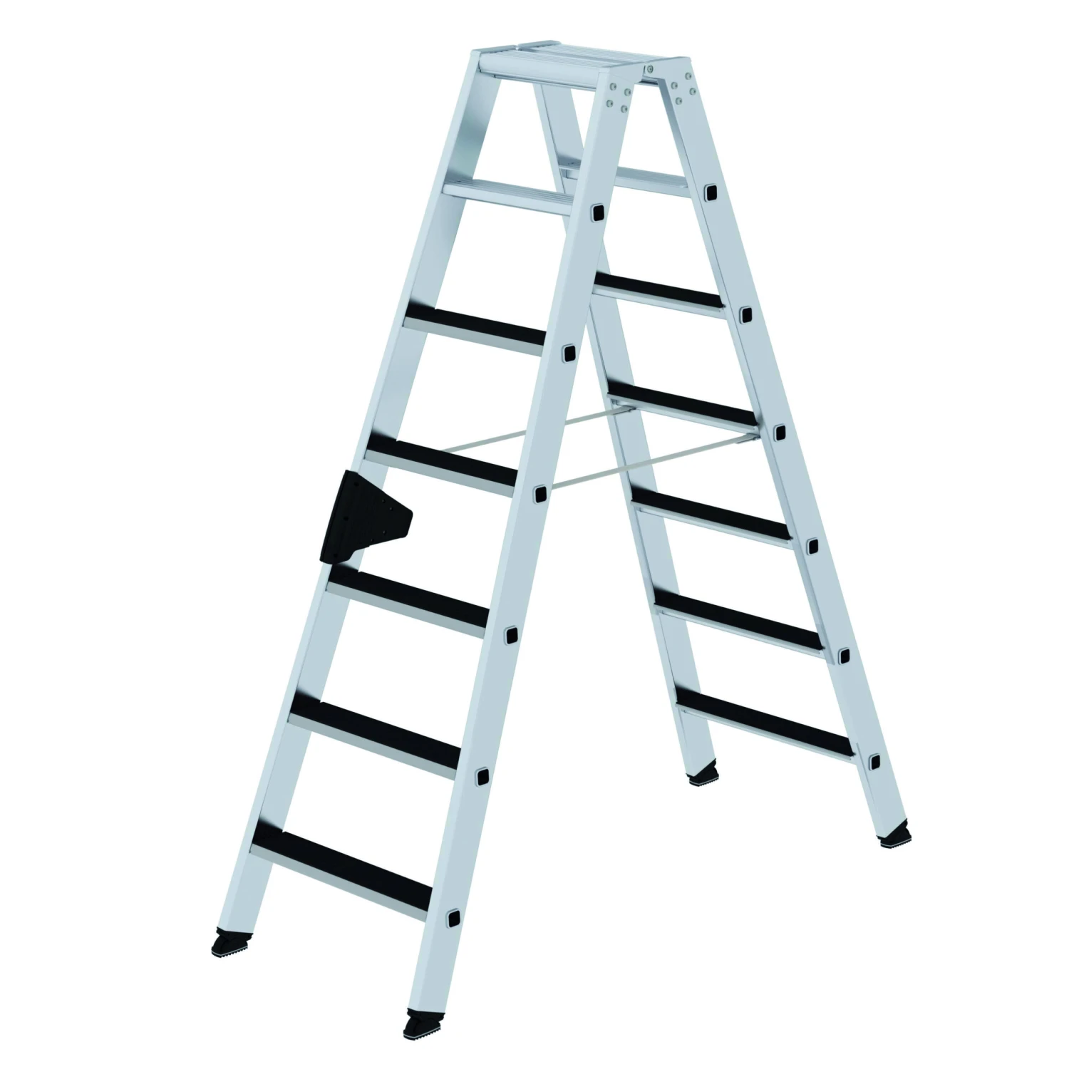 Stufen-Stehleiter Beidseitig Begehbar Mit Clip-step, 2 X 3 Stufen 9 Stufen-Stehleiter Beidseitig Begehbar Mit Clip-step, 2 X 3 Stufen – Bild 9