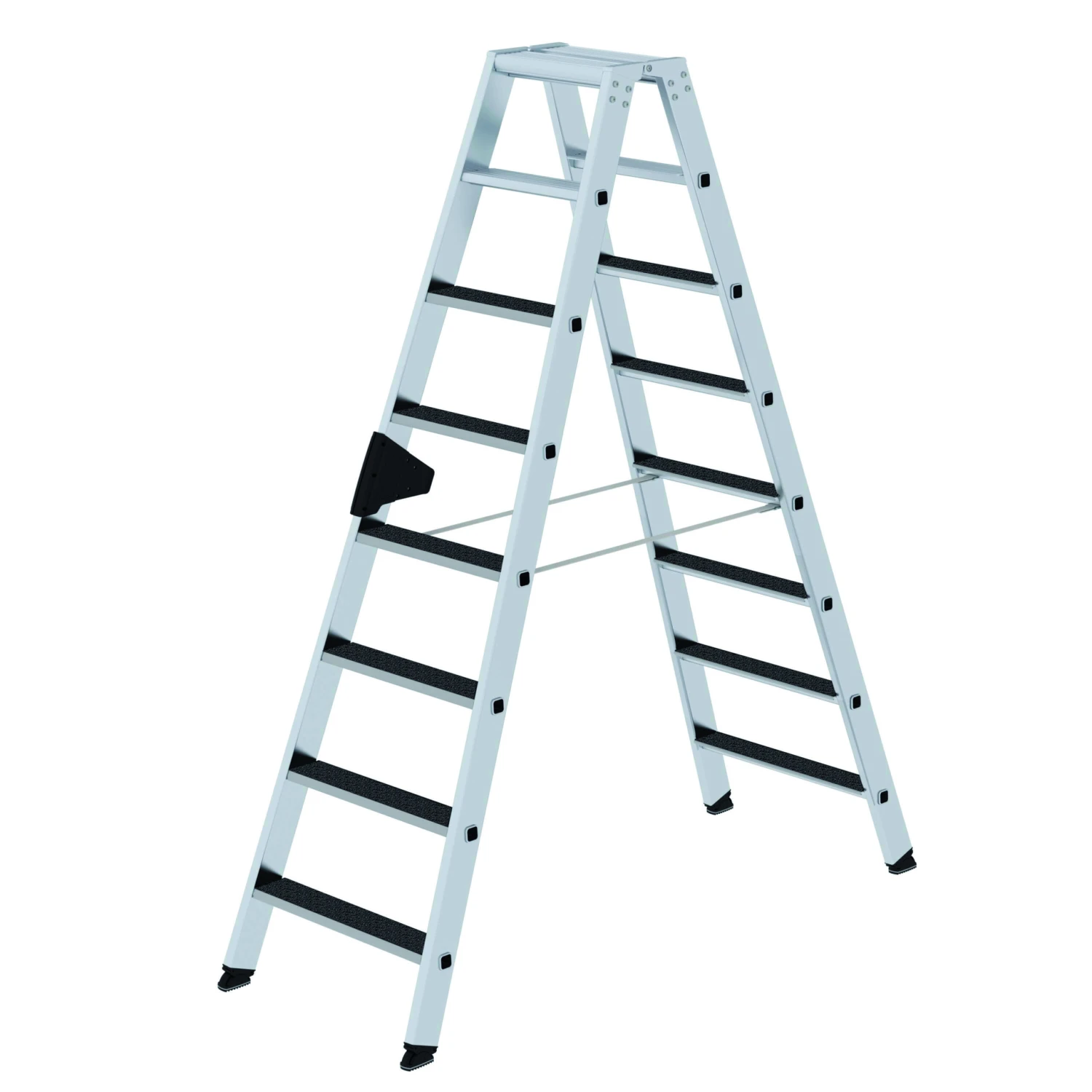 Stufen-Stehleiter Beidseitig Begehbar Mit Clip-step, 2 X 3 Stufen 10 Stufen-Stehleiter Beidseitig Begehbar Mit Clip-step, 2 X 3 Stufen – Bild 10