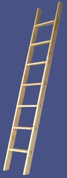 Stufenanlegeleiter Mit Spannschrauben, 5 Stufen, 1,49m Lang