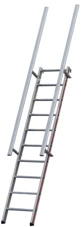 Stufenaufstieg Ohne Plattform, Anstellwinkel 68° - 5 Stufen