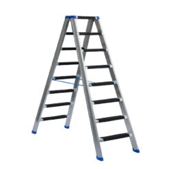 Ernst Stufenstehleiter Beidseitig Begehbar Mit Antirutschbelag, 2x2 Stufen